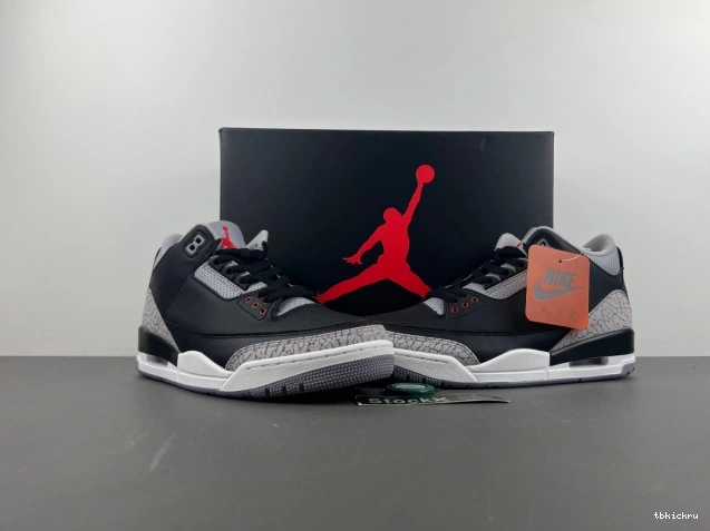 Rep TBkick Jordan DN3707-010 Black Cement 3 Air 0801